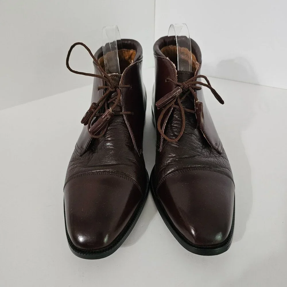 Giorgio Brutini Mens‎ Genuine Leather Ankle Boots Fully Cushioned Size 8.5《778》S